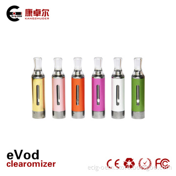 Dual Coil Clearomizer Evod E Cigarette 7 Colors